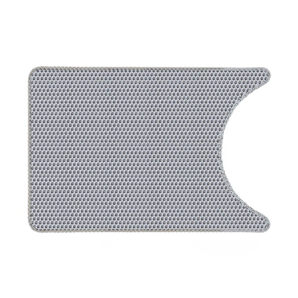 Tapis de piège à litière imperméable à double couche