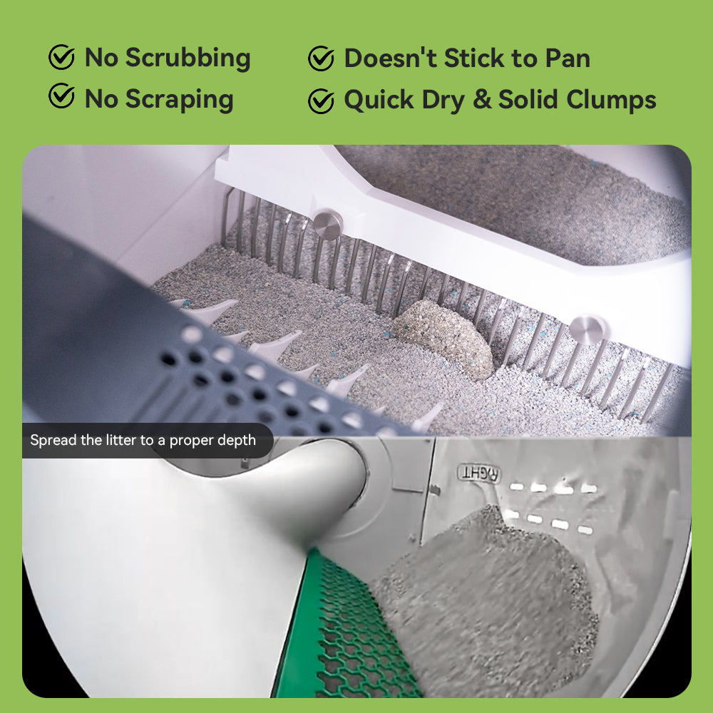 LALAHOME Upgrade Bentonite Litter Sodium Mineral Cat Litter