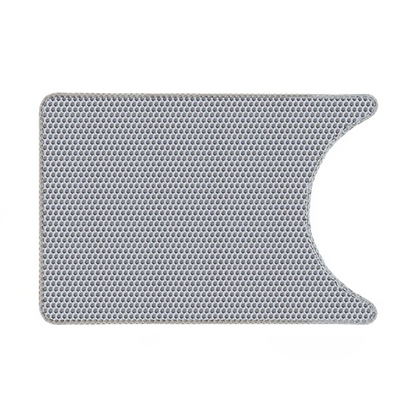 Tapis de piège à litière imperméable à double couche