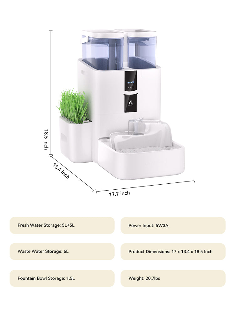 DailyFresh Pet Water Fountain