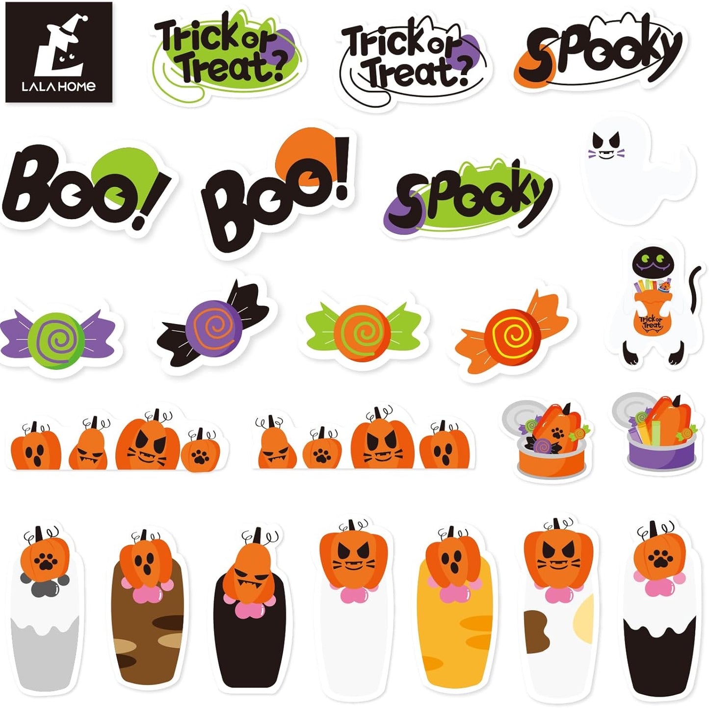 RealScooper Pro Waterproof Halloween Sticker Pack